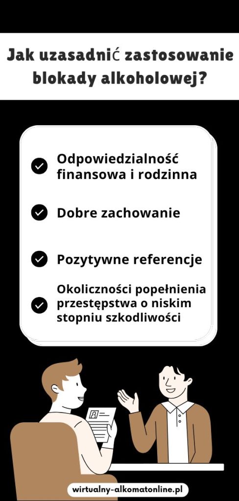 Jak uzasadnić zastosowanie blokady alkoholowej