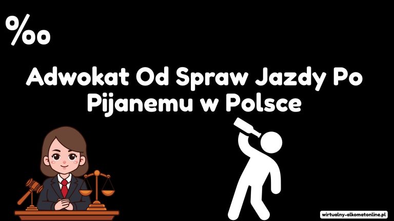 Adwokat Od Spraw Jazdy Po Pijanemu w Polsce